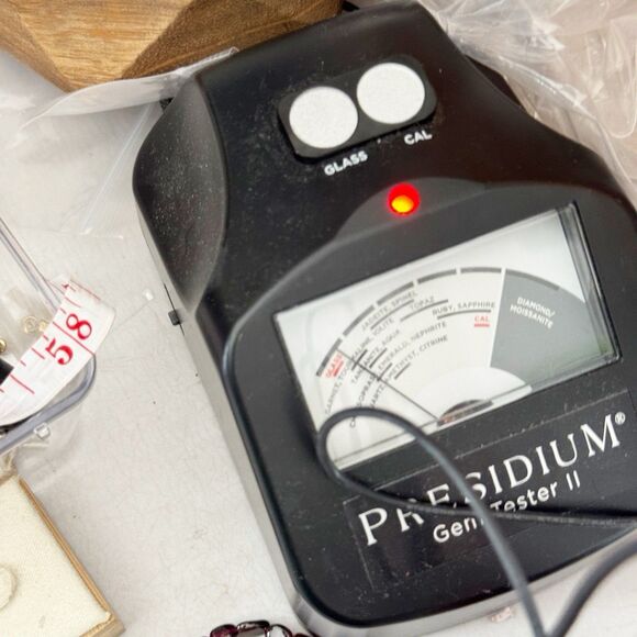 Garnet Beaded Bracelet Briolette Dangle Sterling Silver Clasp 7 1/2” Gem Stones - Picture 15 of 15